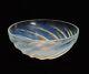 Rene Lalique Poissons Pattern Opalescent Glass Bowl Art Deco C. 1925