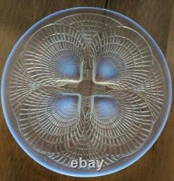 Rene Lalique opalescent Coquilles Side Plate, No 3012, 1920s deco 6 available