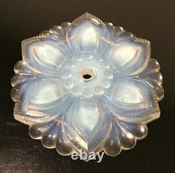 SABINO Glass Opalescent Antique Pendant Light Ceiling Plate Flower Shape
