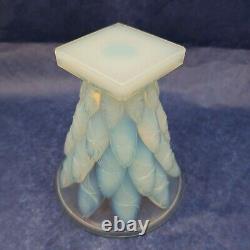 SABINO Paris Fish Poissons Art Opalescent Glass Vase see video