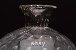SIGNED ARCHIMEDE SEGUSO MURANO OPALINE ART GLASS Controlled Bubble VASE VINTAGE