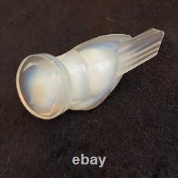 Sabino Art Deco Bird France Opalescent Art Glass Moulded Stunning Rare