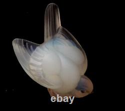 Sabino Art Deco glass Bird figurine