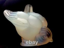 Sabino Art Deco glass Bird figurine