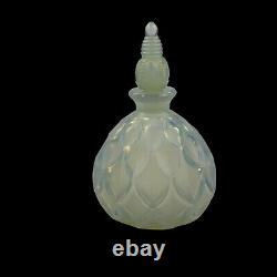 Sabino France Petalia Opalescent Art Glass Perfume Bottle/stopper Art Deco