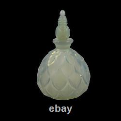 Sabino France Petalia Opalescent Art Glass Perfume Bottle/stopper Art Deco