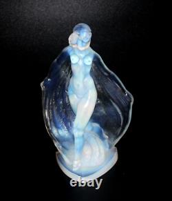 Sabino Opalescent Art Glass Figurine? 9.5 Danseuse Drapée #8513 Isadora Duncan
