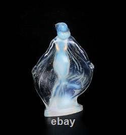 Sabino Opalescent Art Glass Figurine? 9.5 Danseuse Drapée #8513 Isadora Duncan