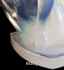 Sabino Opalescent Art Glass Figurine? 9.5 Danseuse Drapée #8513 Isadora Duncan
