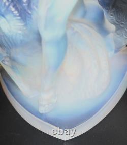 Sabino Opalescent Art Glass Figurine? 9.5 Danseuse Drapée #8513 Isadora Duncan