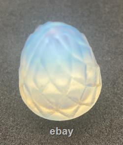 Sabino Opalescent Art Glass Perfume Bottle Nude Dancing Nymphs Art Nouveau