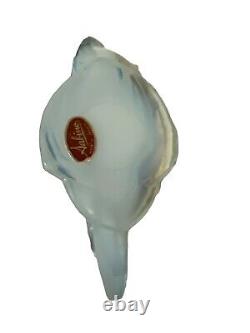 Sabino Signed Paris France Opalescent Yarmor Poisson #F107 Large Art Glass Fish
