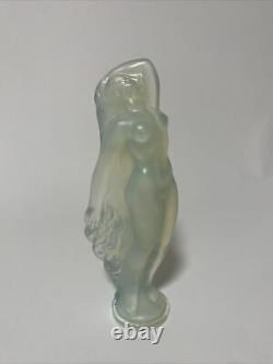 Sabino french opalescent glass nude female 1931