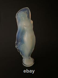 Sabino french opalescent glass nude female 1931