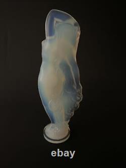 Sabino french opalescent glass nude female 1931