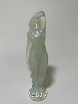 Sabino french opalescent glass nude female 1931