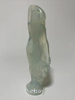 Sabino french opalescent glass nude female 1931