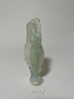 Sabino french opalescent glass nude female 1931