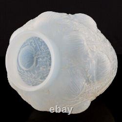 Signed Rene Lalique Domremy Vase Marcilhac 979