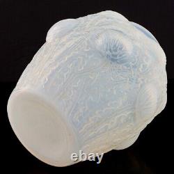 Signed Rene Lalique Domremy Vase Marcilhac 979