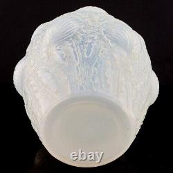 Signed Rene Lalique Domremy Vase Marcilhac 979