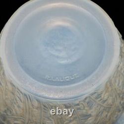 Signed Rene Lalique Domremy Vase Marcilhac 979