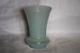 Small Vintage Blue Opaline Glass Vase 60s 14cm 5.5in Mcm