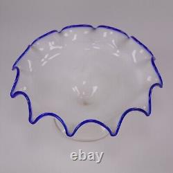 Soapy Opaline Glass Tazza Cake Stand Charles X Circa 1820