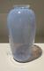 Stunning! 20's-30s Blue Opaline Glass Vase Opalescent Art Deco Bohemian