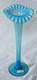 Tall English Blue Opaline Glass Vase, Circa Late 19th Century