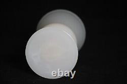 Tiny Vintage Italian Light Pink Opaline Vase Glass 13,5cm 5.3in