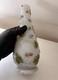 Unusual & Very Rare Baccarat Opaline Glass Floral Vase/bottle C1900