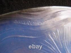VERLYS, FRENCH ART DECO OPALESCENT GLASS TRIVET, FISH PATTERN, SIGNED1930s YEARS