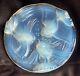 Verlys France Art Deco Opalescent Glass China Fish Trivet Coaster