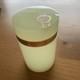 Vincenzo Nason Murano Lemon Yellow Green Opaline Glass Dresser Box Casket (chip)