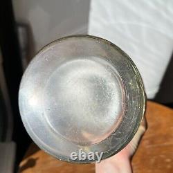 Vintage Art glass Vase Murano sculpture vase Opalescent Blown Glass