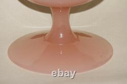 Vintage IItalian Pink Opaline Medicis Vase Murano 25cm 9.8in