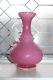 Vintage Italian Empoli Pitcher Pink Opaline Art Glass Ewer 1950s