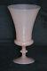 Vintage Italian Pink Opaline Glass Medicis Vase Empoli Murano 30cm 12in Mcm