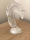 Vintage Lalique Goujon Leaping Fish Opalescent Paperweight
