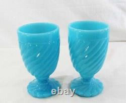 Vintage Opaline Glass, Very Stylish and Beautiful, Glass Art Turquoise Home Gift