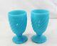 Vintage Opaline Glass, Very Stylish And Beautiful, Glass Art Turquoise Home Gift