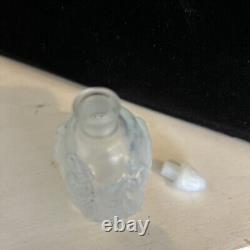 Vintage Sabino France Opalescent Art Glass La Ronde Fleurie Perfume Bottle