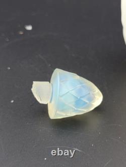Vintage Sabino France Opalescent Art Glass Nude Gaite Nymph Perfume Bottle 1940s