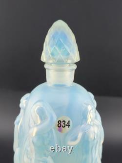 Vintage Sabino France Opalescent Art Glass Nude Gaite Nymph Perfume Bottle 1940s