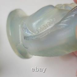 Vintage Sabino Opalescent Art Glass Lot of 2 Small Squirrel Figurine 3