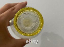 Vintage Spiral / Swirl Opalescent Art Glass Vase