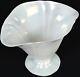 Vintage Steuben Art Glass-opalescent Verre De Soie Grotesque Ovid Pedestal Vase