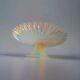 Yalos Casa Murano Pale Yellow Opalescent 12 Cake Stand