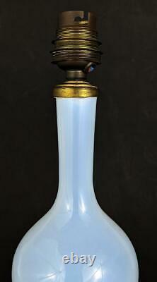 Art Deco Sevres Français Opalines Vase / Lamp De La C1930